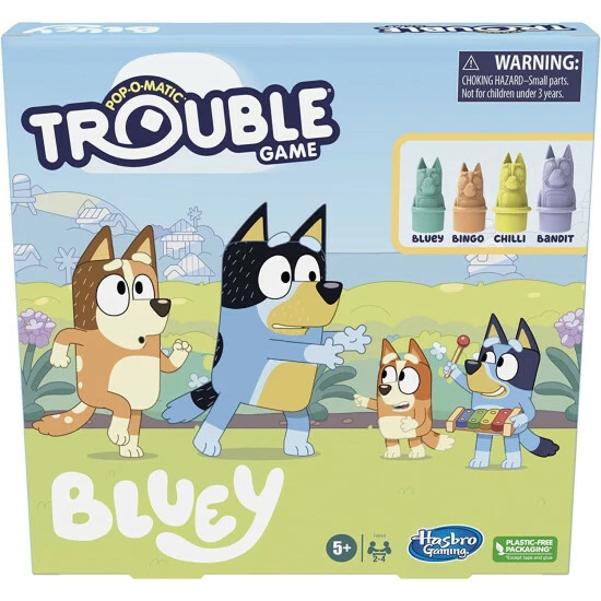 Hasbro Trouble: Bluey Edition Board Game Toys - Image 3